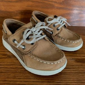 Boys Sperry Gamefish Jr Boat Shoes Toddler Size 9